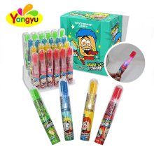 Toothbrush Shape Lighting Toy with popping candy
